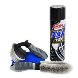 高效清潔與保護(hù) 龜牌黑水晶輪胎釉G153R評(píng)測